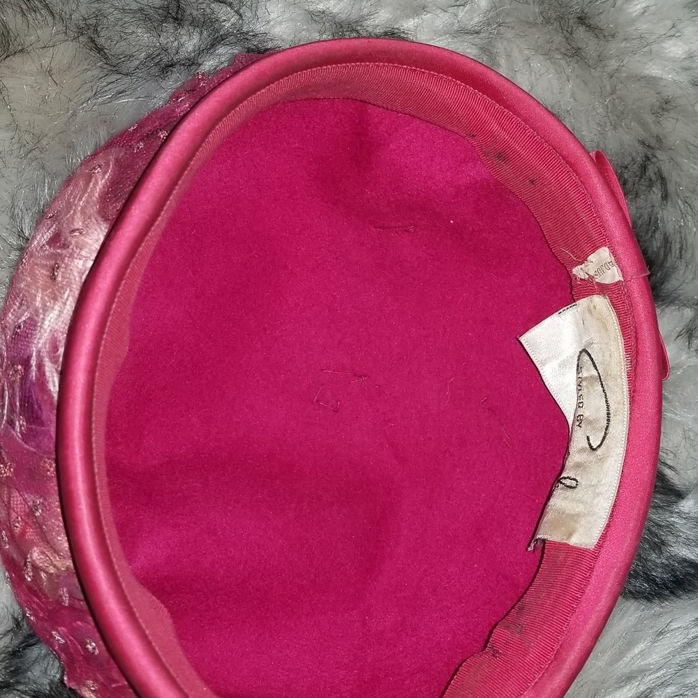 Fuschia Hat - Picture 3 of 3